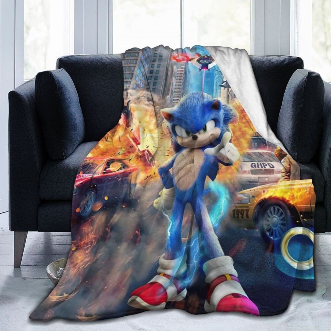 Buy Merchandise Sonic The Hedgehog Wink Fleece Blanket