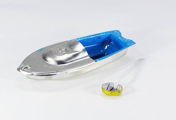 toy boat that runs on a candle