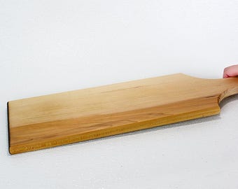 Tabla de cortar de madera de arce duro: tabla para embutidos y quesos