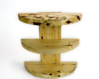 Rustieke plank van Cottonwood Knick Knack: display etherische olie boho