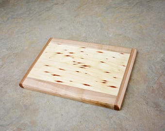 Handmade Cottonwood & Maple Wooden Trivet - Rustic Kitchen Decor