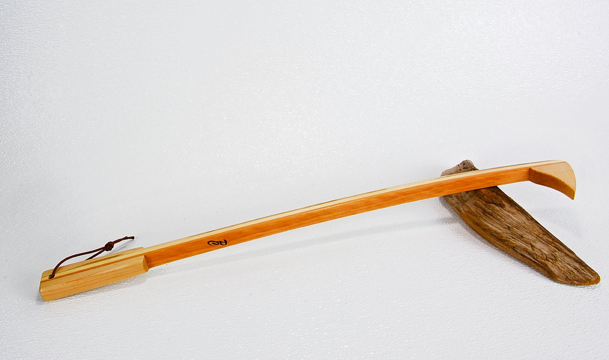 Wooden Backscratcher Back Massage Gift for Her Gift for Etsy Sweden