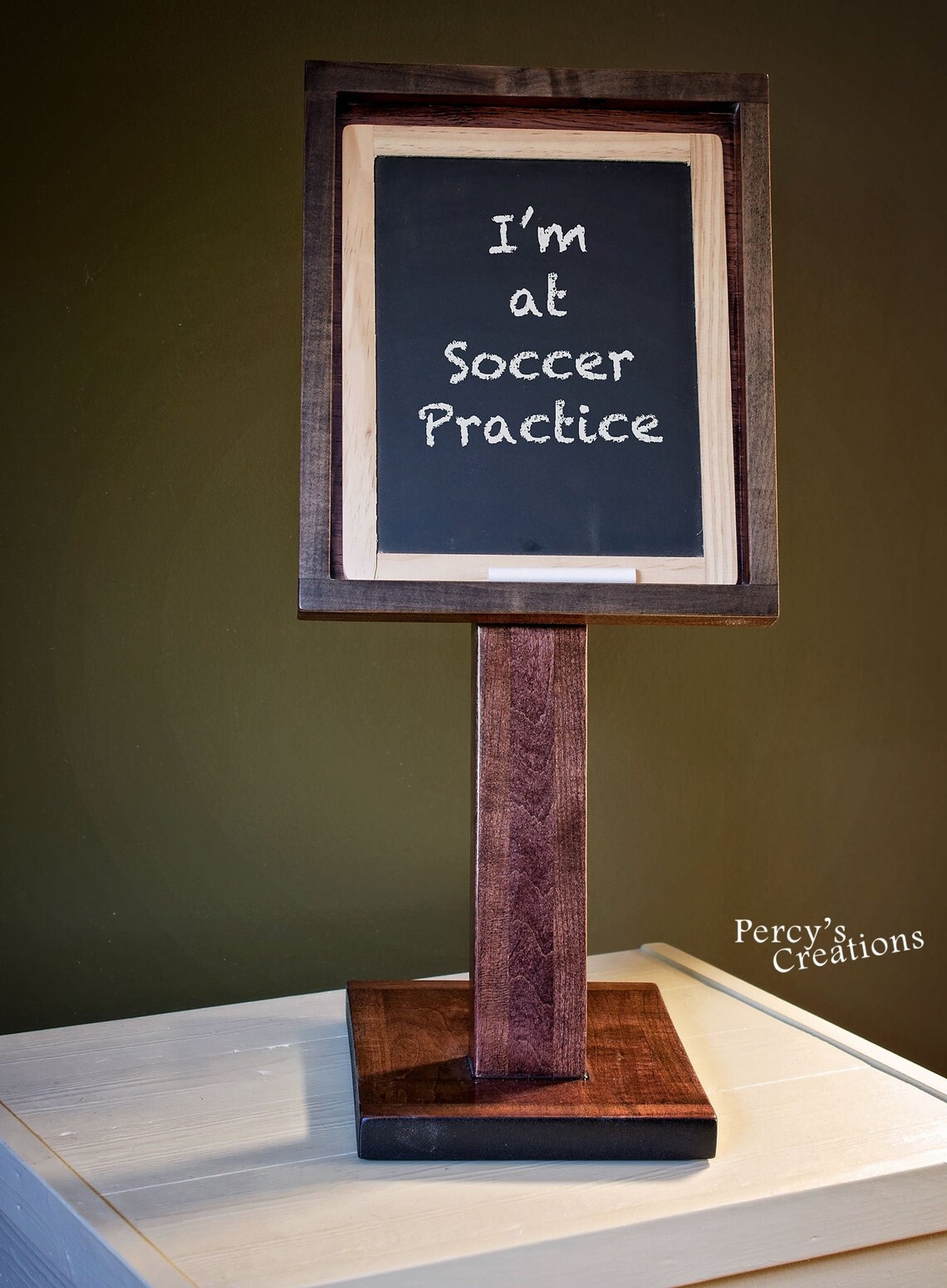 Wooden Wedding Stand Announcement Message Board Center Menu Etsy