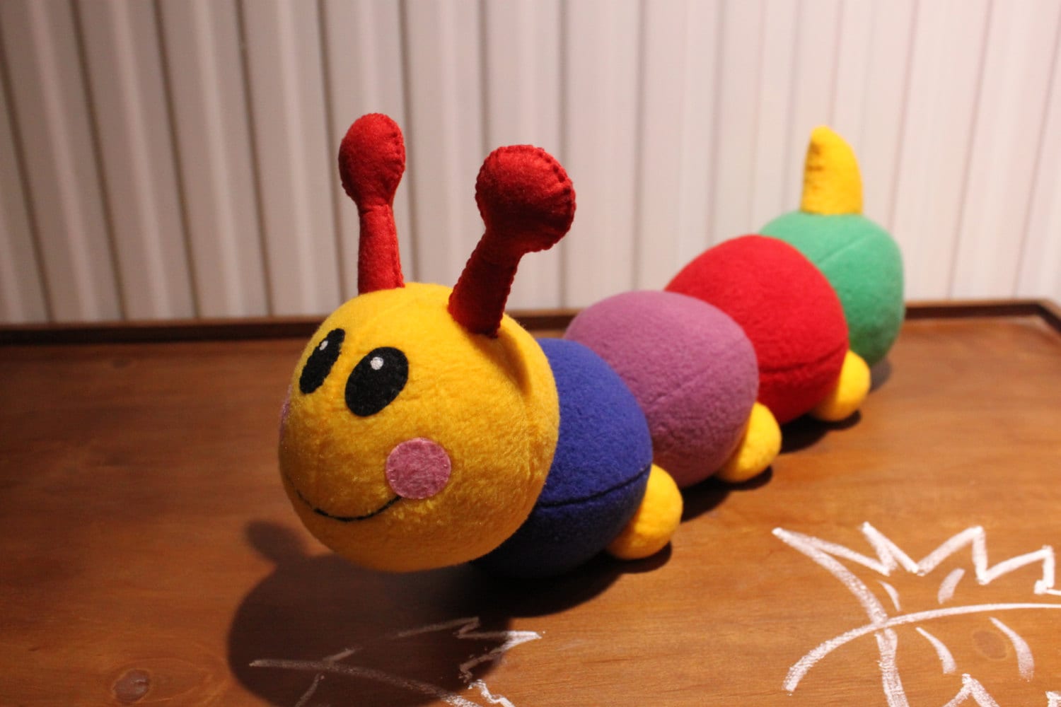 Caterpillar Fleece Toy