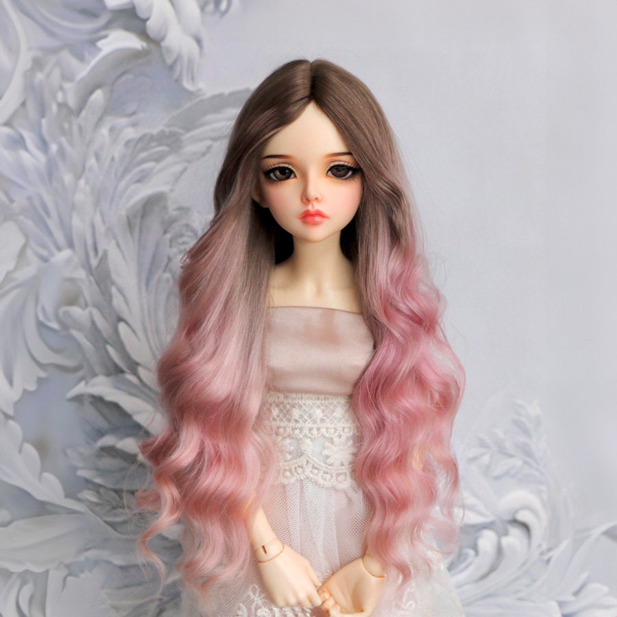 Perruque Monique Pour Barbie – OOAK, Fabrication Française, Pas La Poupée