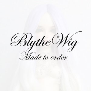 Peluca 100% Alpaca o reroot para Blythe / Hecho a pedido