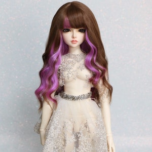 100% Alpaca wig for Enchanted doll, Popovy, Tender Creation, Pasha Pash Mini, Inspire doll, Minifee, Feeple60, Pullip, Blythe