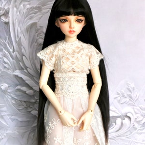 100% Alpaca wig for Enchanted doll, Popovy, Tender Creation, Pasha Pash Mini, Inspire doll, Minifee, Feeple60, Pullip, Blythe