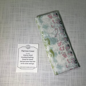 Flat Iron Cover-Flat Iron-Curling Iron Cover-Cover-Floral-Protective Cover-Animal Print