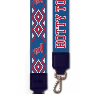 Mississippi Purse Strap-Stadium Purse Strap-Clear Purse Strap-2" Strap-Collegiate Purse Strap-Lexi Purse Strap-Crossbody Strap