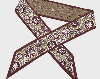 Texas State Skinny Scarf-Maroon Scarf-Purse Scarf-Boot Scarf-Gameday