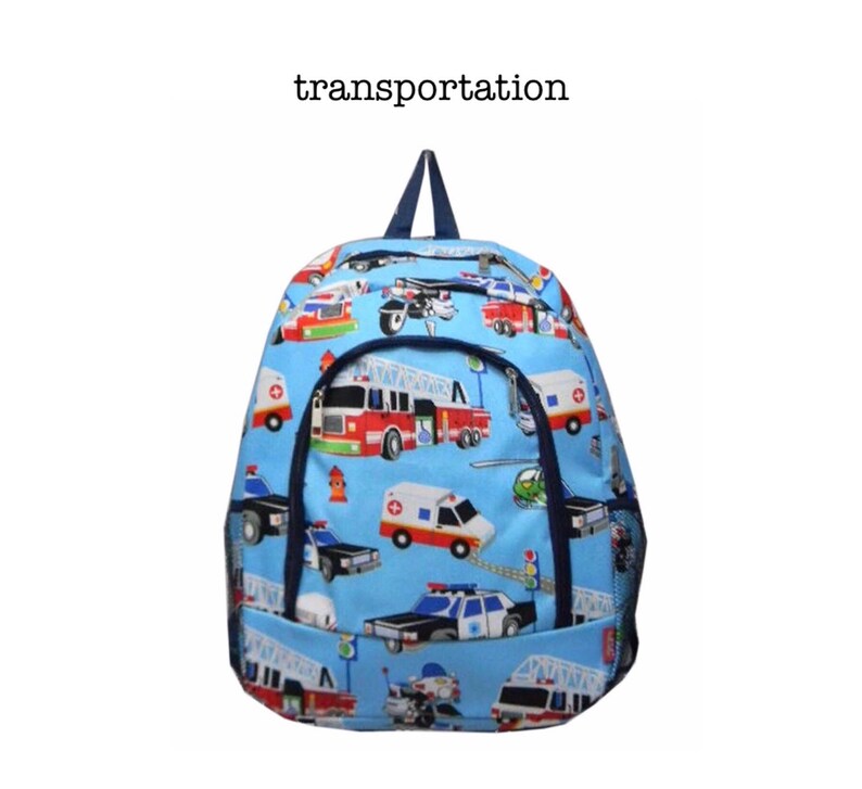 Large Backpackbackpackpersonalized Backpackmonogrammed Etsy