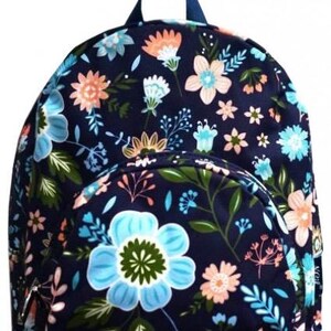 Small Backpack-Floral Backpack-Child Backpack-Backpack-Toddler Backpack-Gift-Girl Backpack-Monogram Backpack-Personalized Backpack
