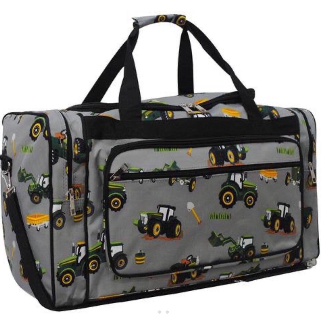 Duffletractor Dufflemonogram Dufflepersonalized Duffleduffel