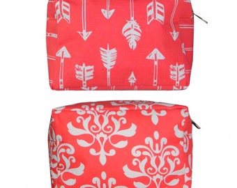 Make-up Pouch-Cosmetic Bag-Monogram Cosmetic Bag-Personalized Cometic Bag-Make-up Bag-Make-up-Travel bag-Monogram Make-up Bag