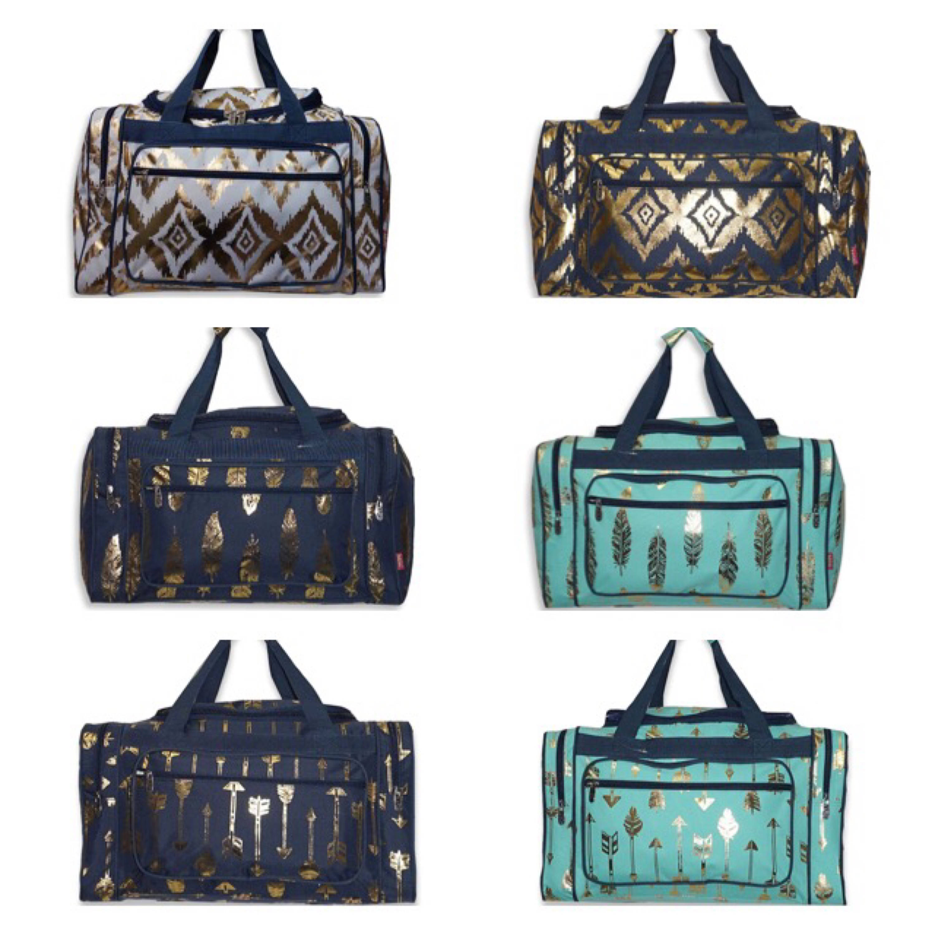 monogram duffle