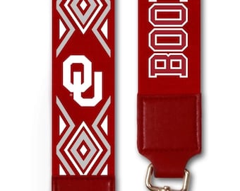 OU Purse Strap-Stadium Purse Strap-Clear Purse Strap-2" Strap-Collegiate Purse Strap-Lexi Purse Strap-Crossbody Purse Strap-Sooner