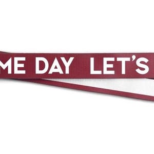Game Day Purse Strap-Stadium Purse Strap-Clear Purse Strap-2&quot; Strap-Collegiate Purse Strap-Lexi Strap-Crossbody Purse Strap-Maroon Game Day