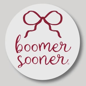 OU Bow Button-Boot Button-Purse Button-Pin-OU Button