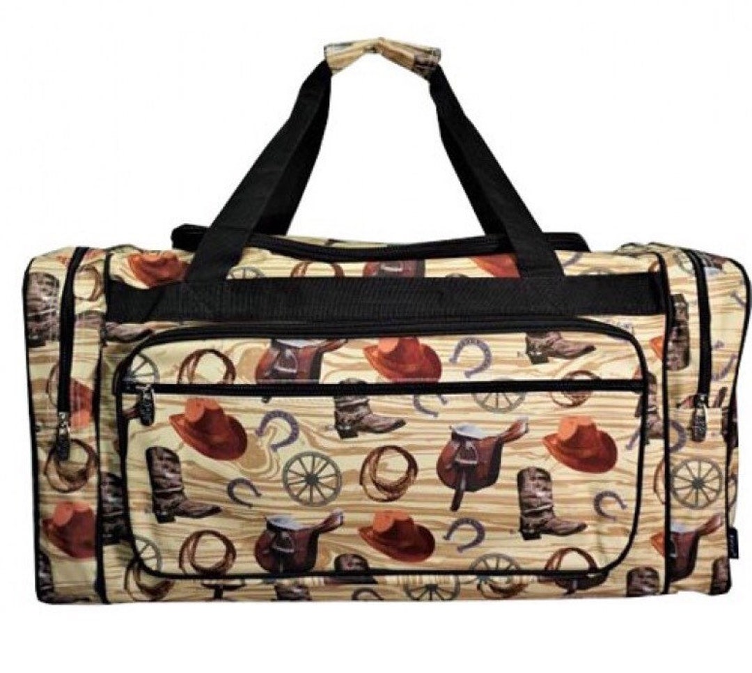 Dufflecowboy Dufflemonogram Dufflepersonalized Duffleduffel