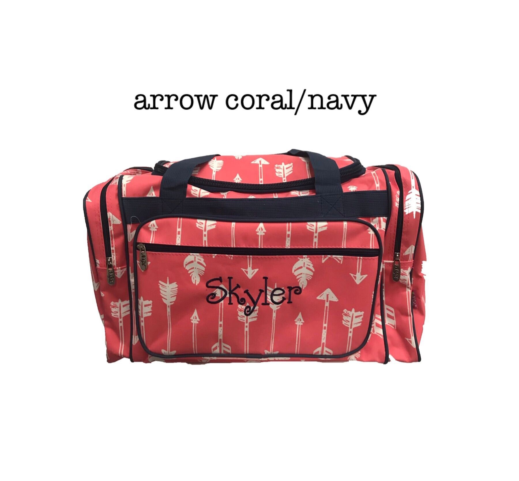 monogram duffle