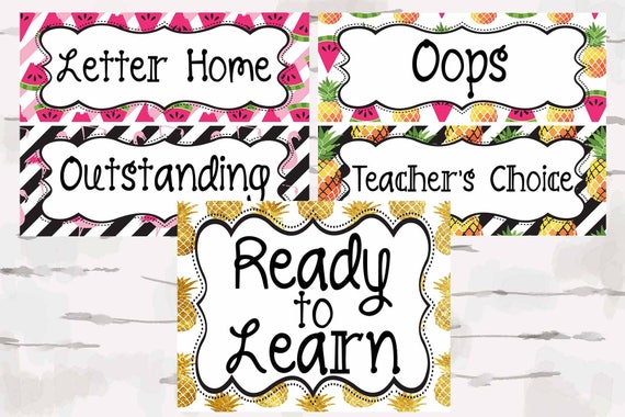 Classroom Behavior Chart