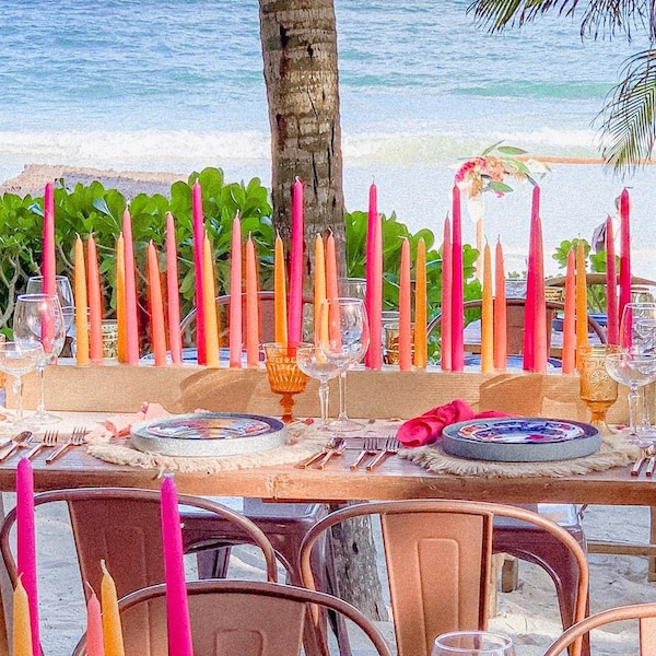 Wood Candle Holder - Etsy