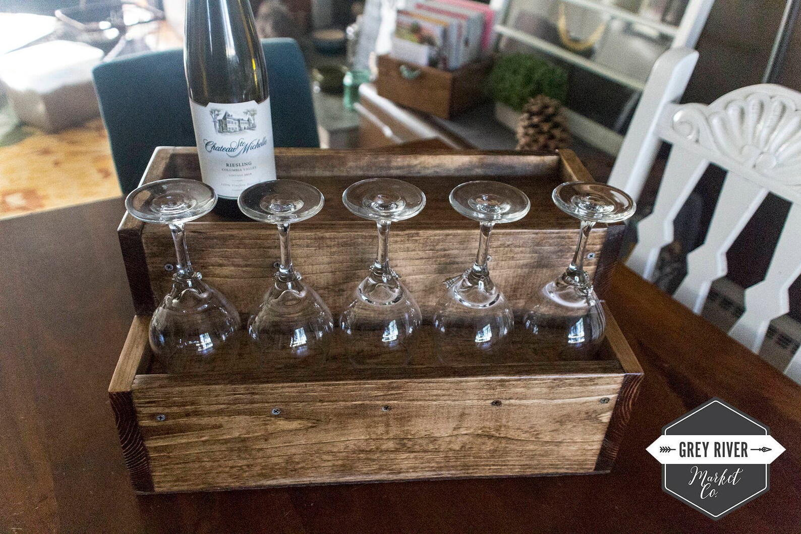 Wine and Alcohol Display / Spice Display Shelf / Tiered Etsy