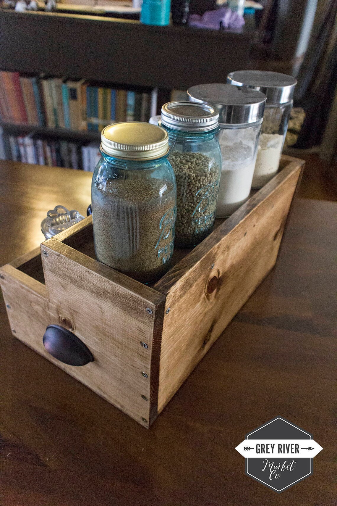 Wine and Alcohol Display / Spice Display Shelf / Tiered Etsy