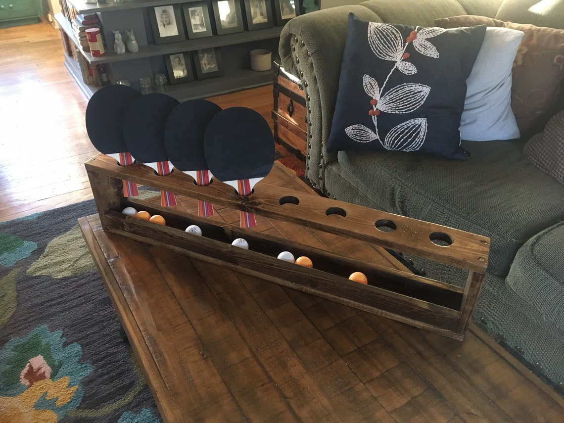 8paddle Ping Pong Paddle Rack Standalone / TABLETOP Table Etsy