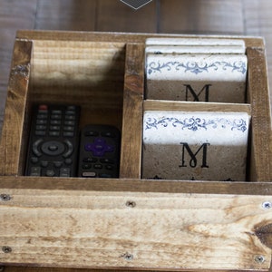 Small Remote Control Storage Box / Remote Control Storage / Coaster Box ...