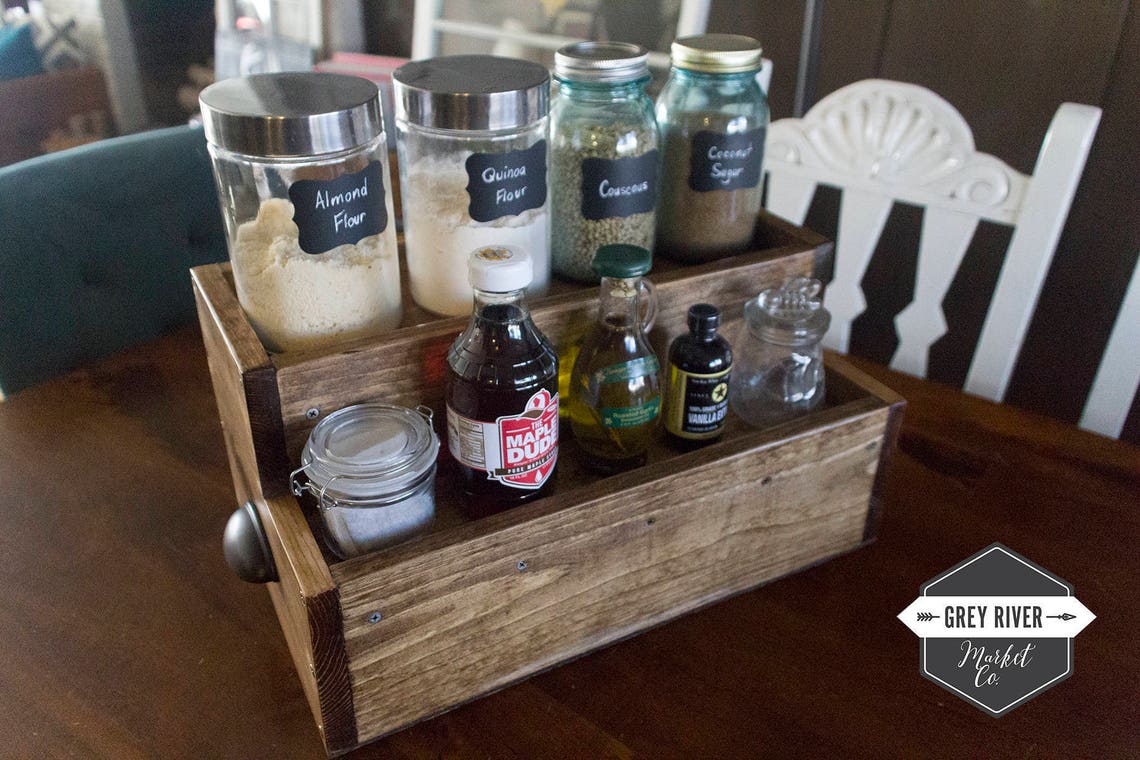 Wine and Alcohol Display / Spice Display Shelf / Tiered Etsy