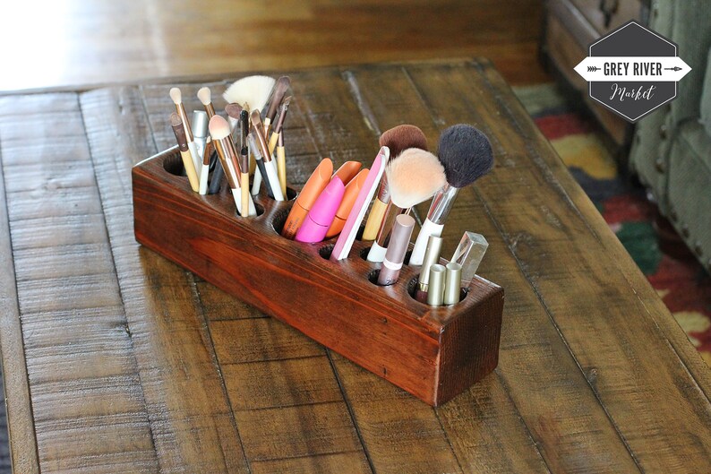 Pen & Pencil Holder / Brush Holder Organizer / Paintbrush Etsy