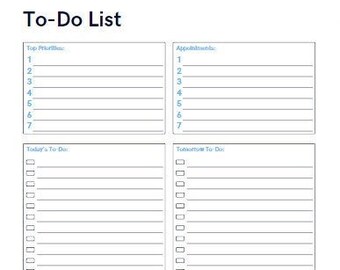 Daily Checklist Simple & Effective Planner Check List - Etsy