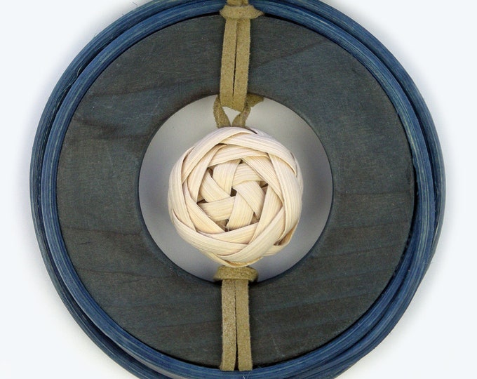 Japanese Basketry Knot Wall Decor, Wood Decoration, Wall Hanging