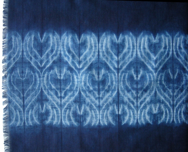Noren, Japanese Wall Hanging, Indigo Dyed, Home Decor, Indigo Shibori