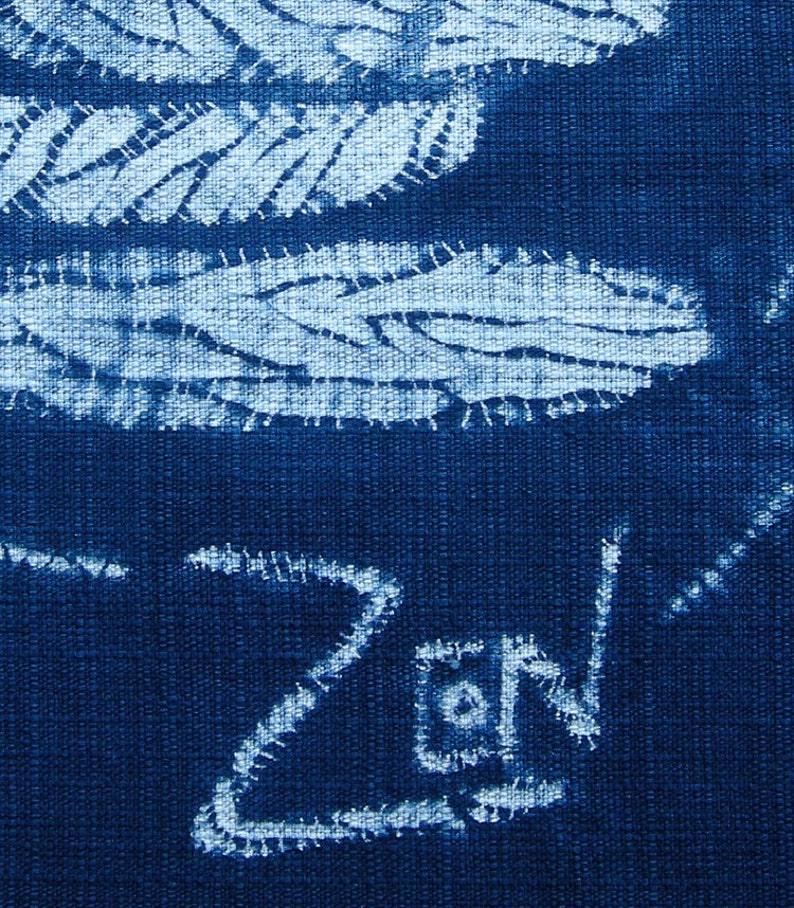 Zen Motif Wall Hanging Peace of Mind Japanese Zen Tapestry Etsy