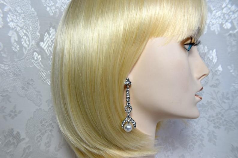 GATSBY HEADPIECE 5Piece FLAPPER Burlesque 1920s Roaring 20s Peacock feather fascinator Gatsby wedding gatsby accessories gatsby dress party