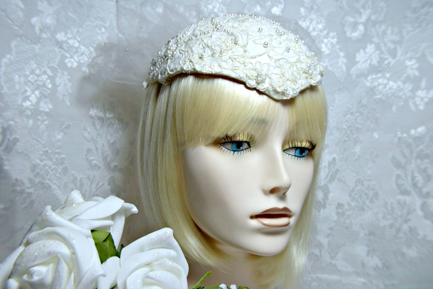 Victorian Bridal Headpiece victorian wedding headpiece Lace Etsy