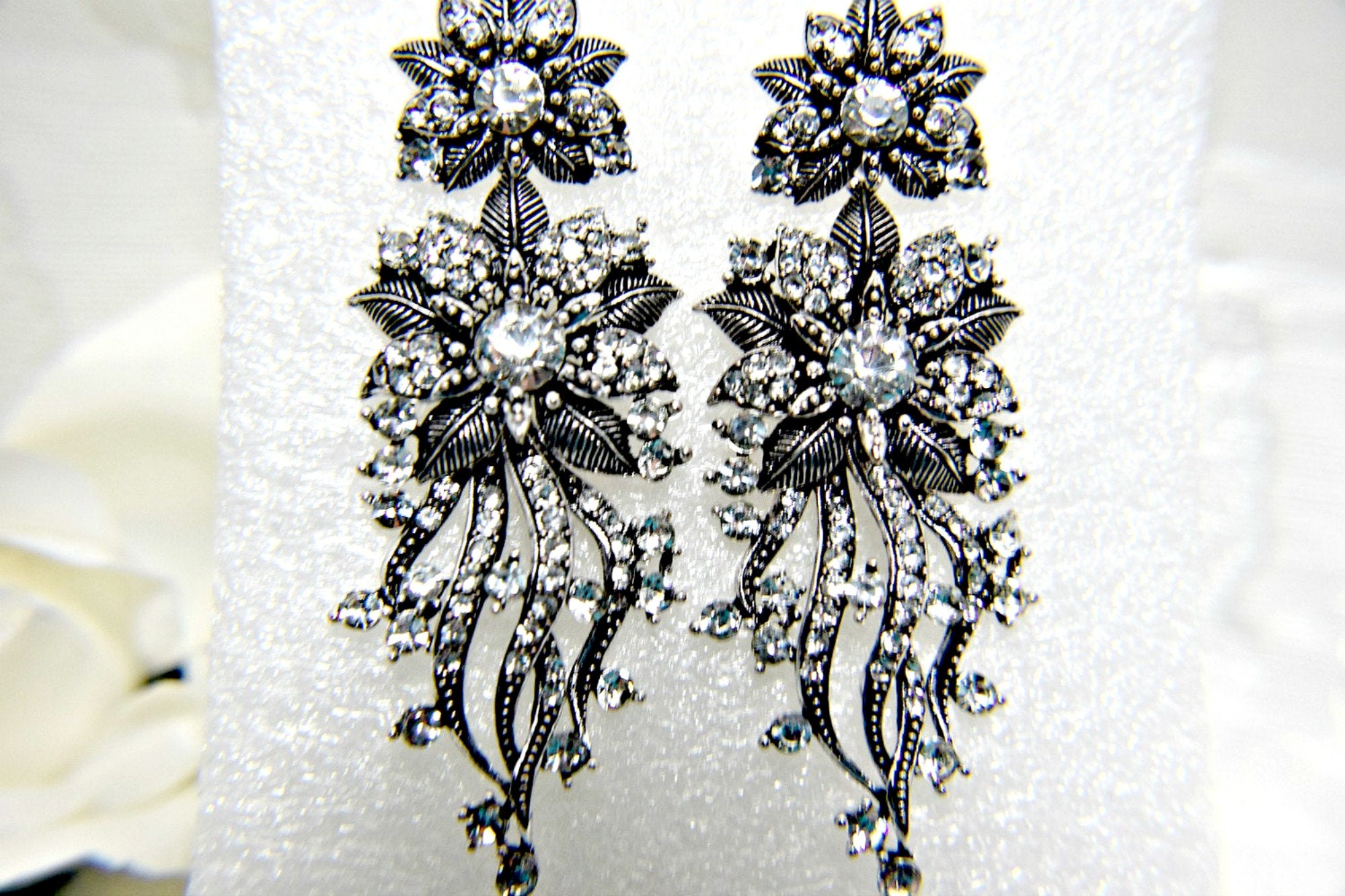ART DECO EARRINGS Gatsby Earrings 1920s earrings Roaring 20s Etsy