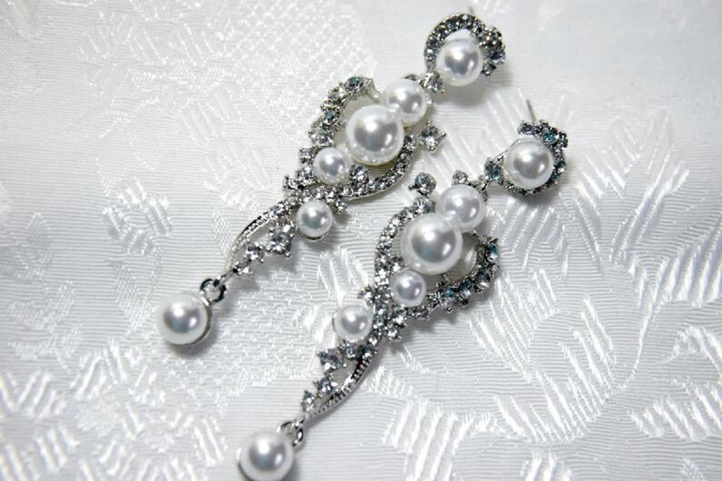 GATSBY HEADPIECE 4Piece SILVER beige white burlesque Flapper 1920s Roaring 20s style Peacock Feather Fascinator Wedding dress accessories