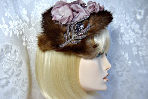 GATSBY headpiece hat, Art Deco 1920s roaring 20s M