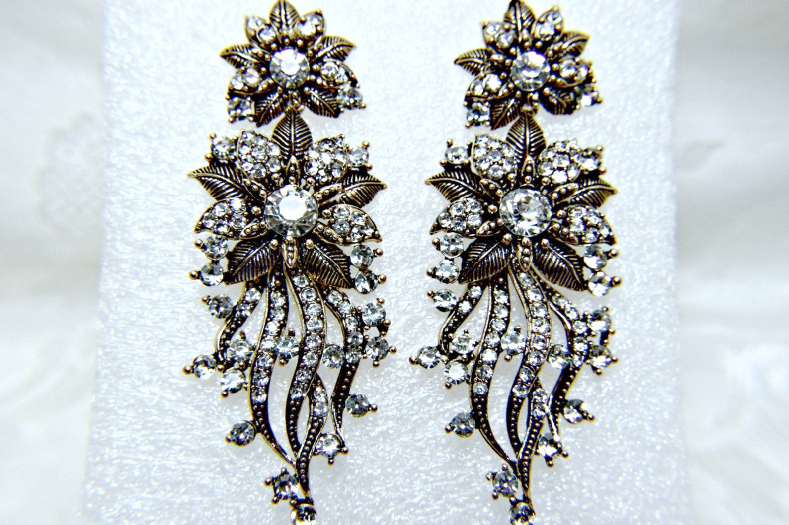 ART DECO EARRINGS Gatsby Earrings 1920s earrings Roaring 20s Etsy