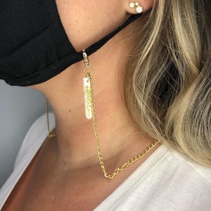 Face mask necklace chain