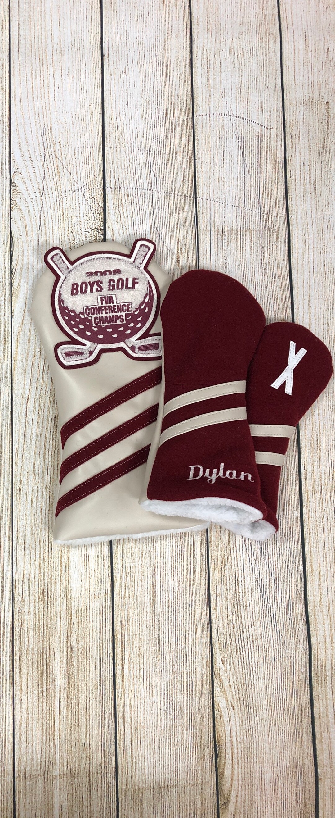 Letterman Jacket Golf Club Covers Etsy