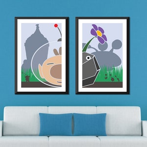 Pikmin Minimalist: Captain Olimar & Rock Pikmin Set