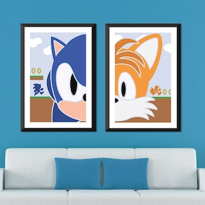 Sonic the Hedgehog Minimalist: Sonic & Tails Set