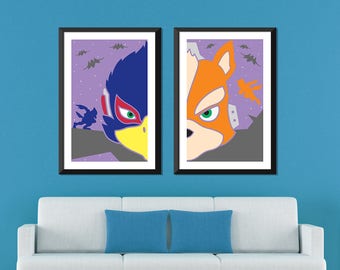 Star Fox Minimalist: Falco & Fox Set