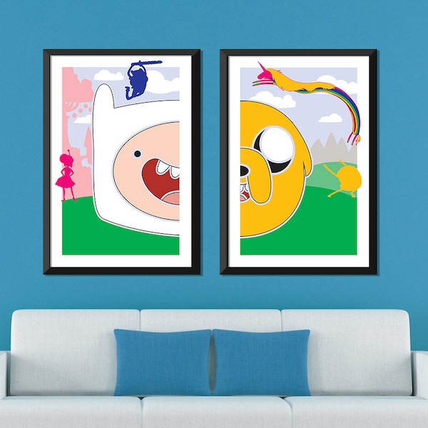 Adventure Time Minimalist: Finn and Jake Set