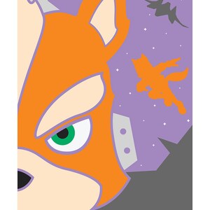 Star Fox Minimalist: Falco & Fox Set - Etsy